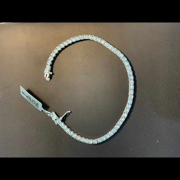 925 silver Tennis Bracelet 3mm - Picture 2 of 4